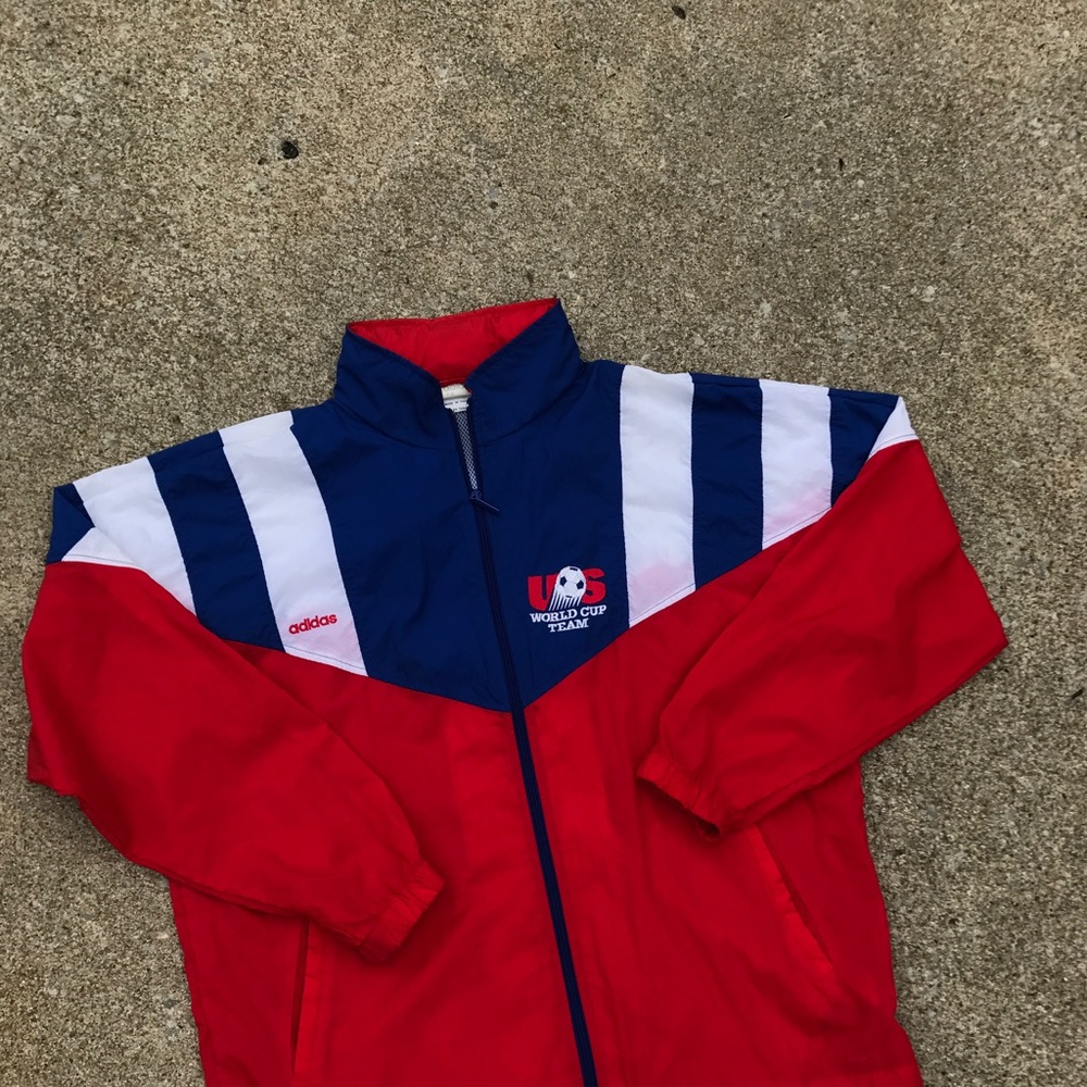 Vintage USA World Cup adidas Windbreaker